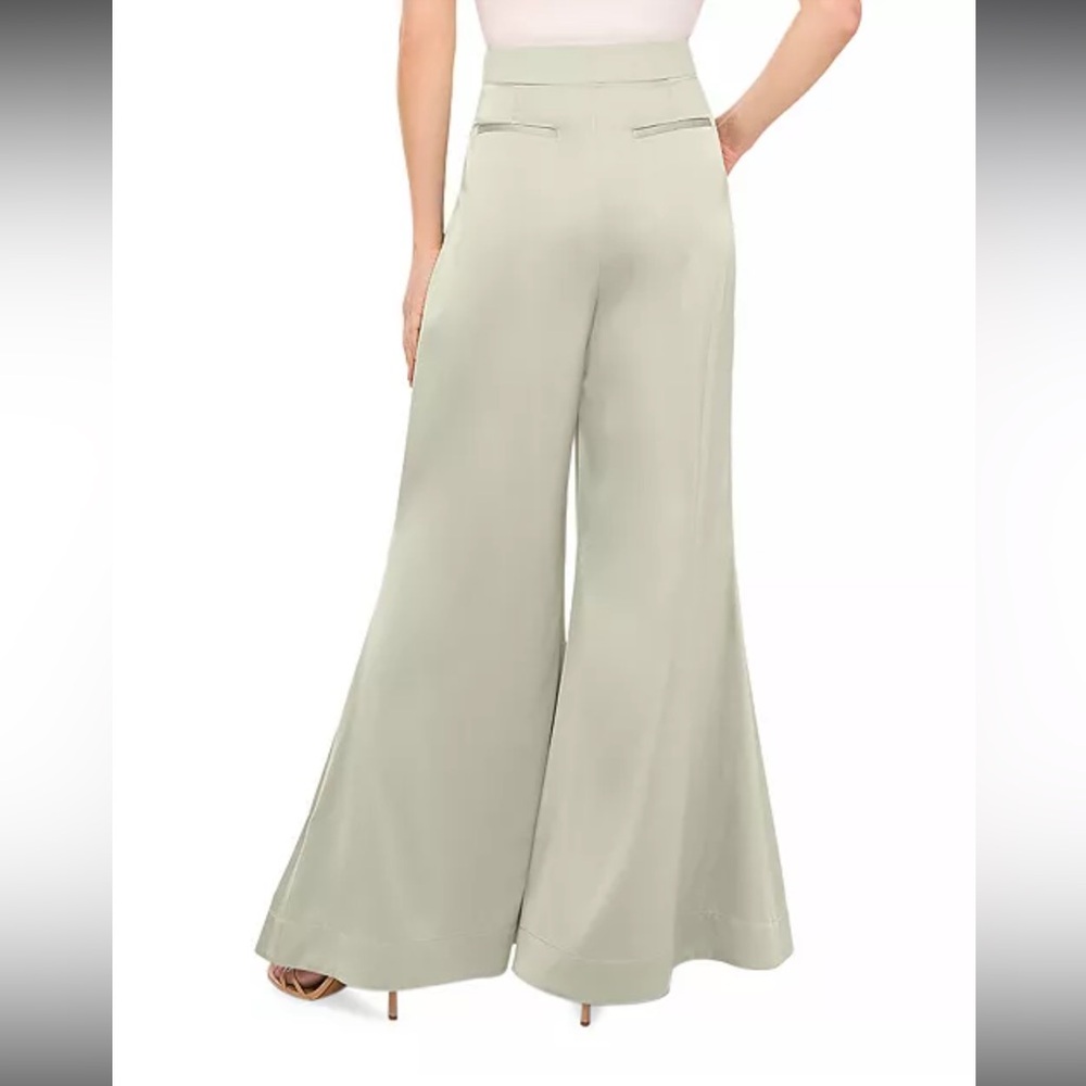 ๐ซ2/$150๐ซ TED BAKER Wide-Leg/Flare Trousers, desert sage, mint green, pistachio - Picture 2 of 4